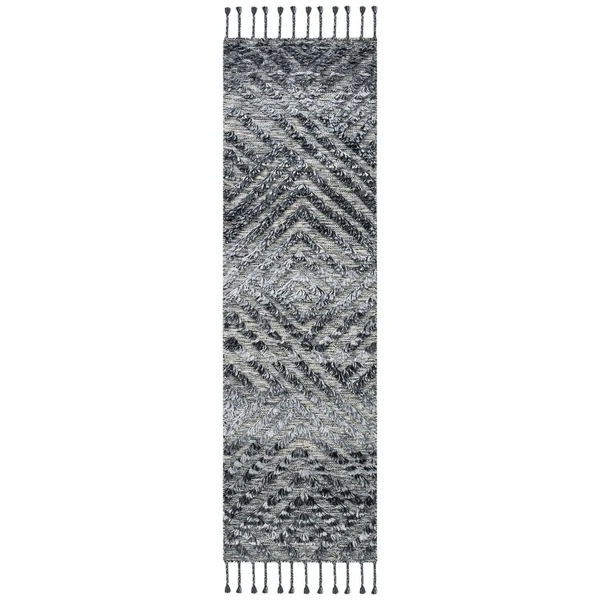 Safavieh Casablanca Charcoal/Ivory 5 ft. x 8 ft. Geometric Area Rug