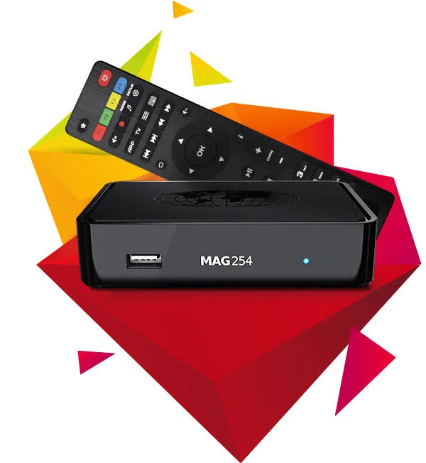 Mag 254 Brand New Original IPTV Set-Top-Box by Infomir