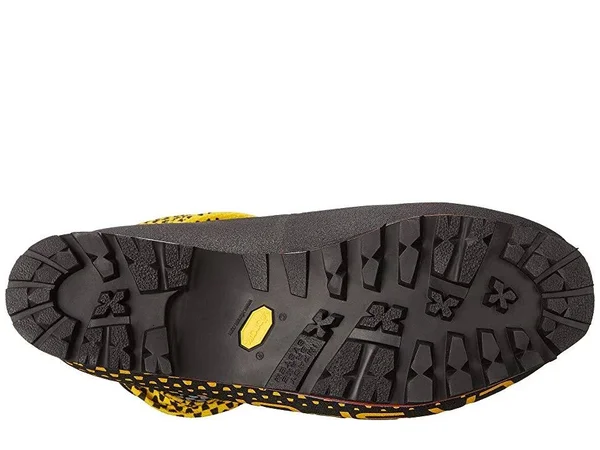 La Sportiva G2 SM Mountaineering Boot Black/Yellow - 45.5