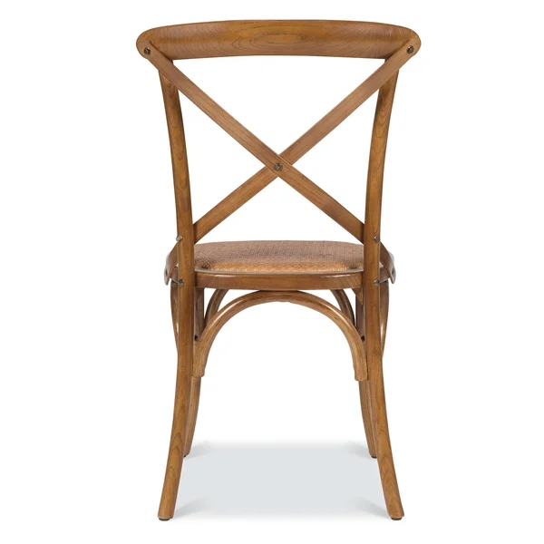 Poly and Bark Cafton Crossback Chair in Black (Set of 2)