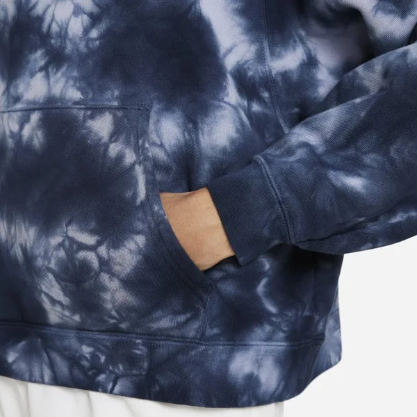 Women's Nike Court Tie-Dye Tennis Hoodie - Size: Large, Med Purple
