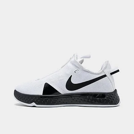 Nike PG 4 Flip Basketball Shoes in White/White Size 8.5