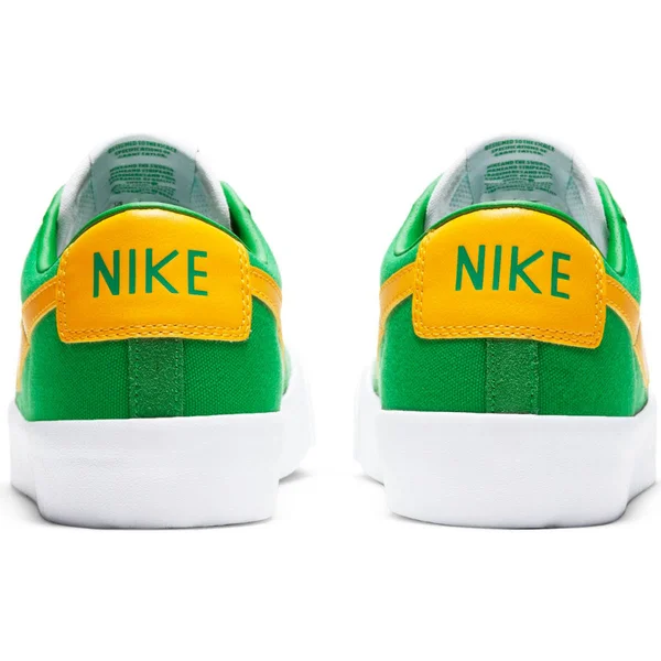 Nike SB Zoom Blazer Low Pro Gt Shoes (lucky green/university gold Black white)