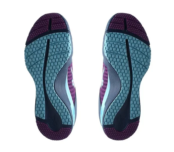Kuru Footwear Women's Quantum Shoes in ElectricGrape/MidnightBlue Size 10.5, Mesh - Best Shoes for Plantar Fasciitis Heel Pain