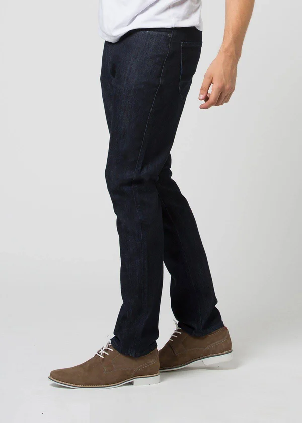 DUER Men's Performance Denim Relaxed Blue - Size 34 - 34, Rinse