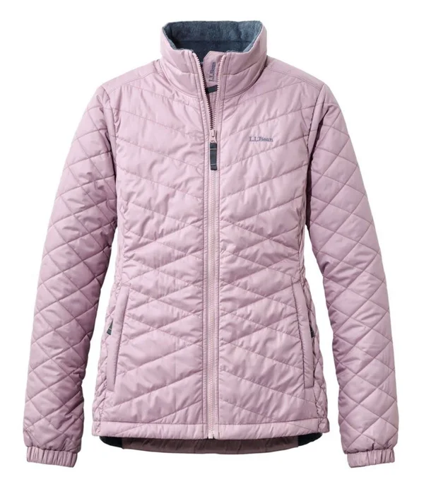 Women's Fleece-Lined Primaloft Jacket Purple Extra Small, L.L.Bean