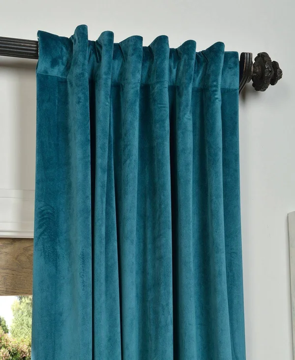 Signature Blackout Velvet Curtain Panel