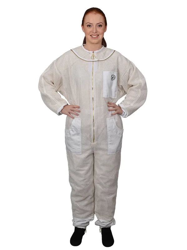 Humble Bee 421-L Aerated Beekeeping Suit with Fencing Veil (Large)