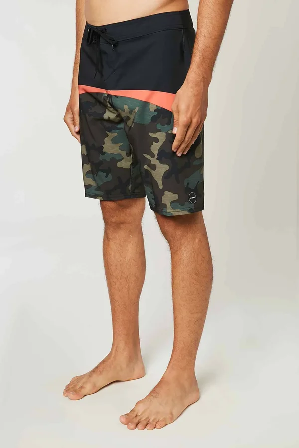 O&Neill Hyperfreak Men's Boardshorts, 34, Camo