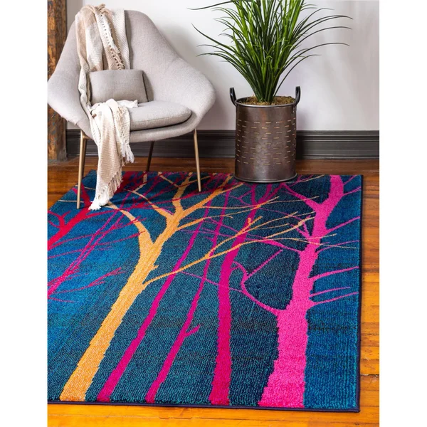 Unique Loom Collserola Estrella Area Rug - 10& 6 x 16& 5 (Blue)