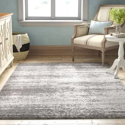 Croslin Gray Area Rug Wade Logan Rug Size: Rectangle 9& x 12&