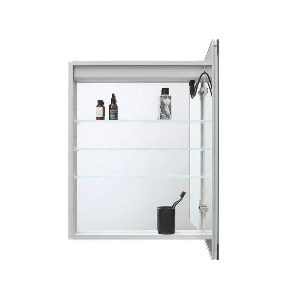 Aquadom Royal Basic LED Medicine Cabinet 24x22x30x22x5x22Right Hinge - 24x22x30x22x5x22Right/Hinge