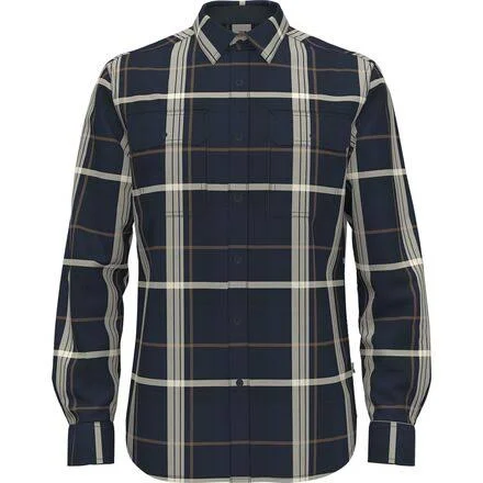 The North Face Men's Arroyo Flannel Shirt - XL - Aviator Navy Large Half Dome Plaid