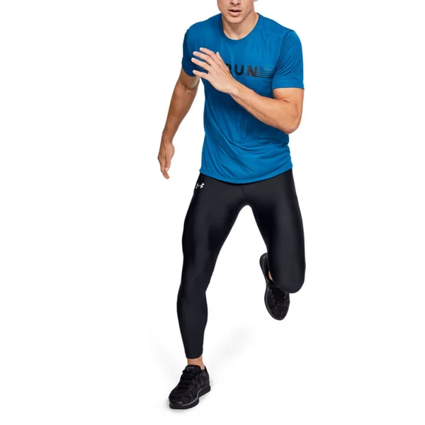 Under Armour Speed Stride Tights - Mens - Black/Black/Reflective, Size XL