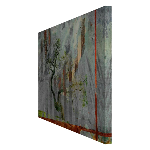 Handmade Parvez Taj - Tranquility Canvas Art - 32 x 24