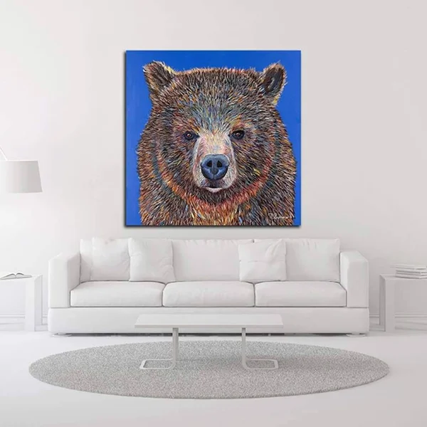 Tangletown Fine Art 18x22 x 18x22 Gus by Melissa Symons Print on Canvas