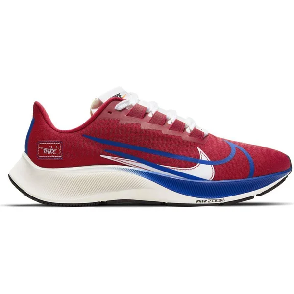 Nike Air Zoom Pegasus 37 Premium 10.5 - Gym Red/Game Royal-White-Sail (Men's)