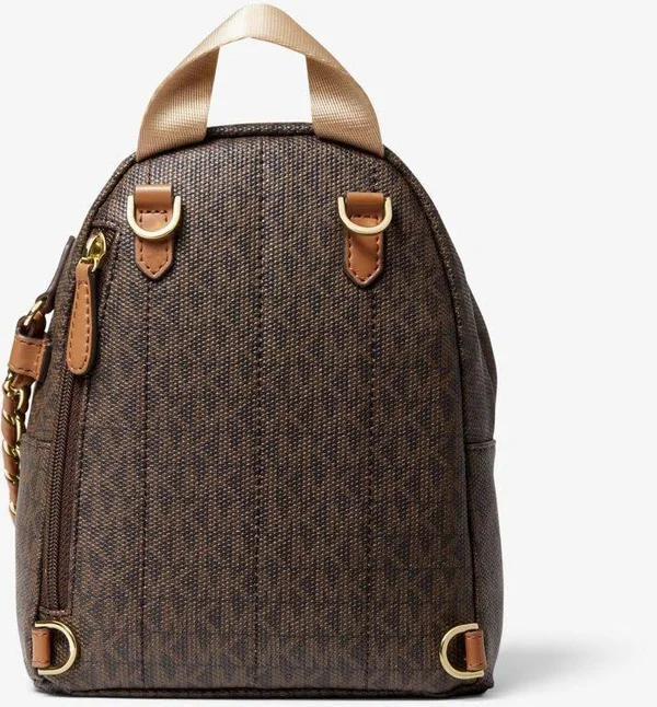 Michael Kors Slater Extra-Small Logo Convertible Backpack - Brown