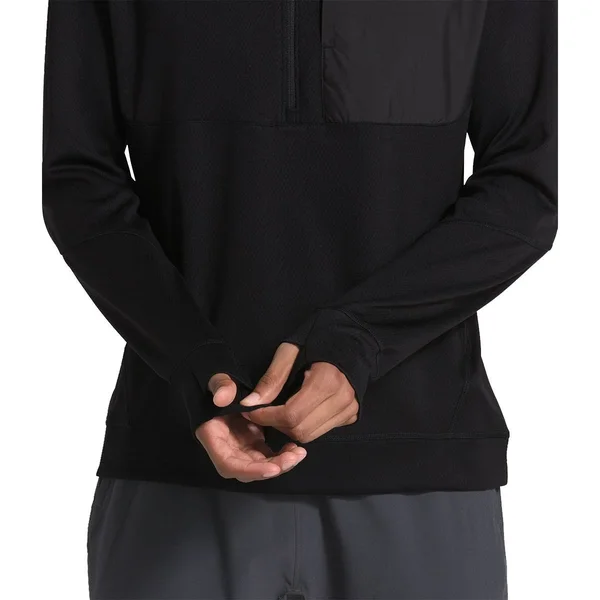 The North Face Men's Essential 1/4 Zip Mid Layer TNF Black XL