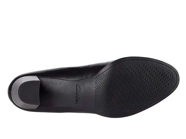 Clarks Women's Kaylin60 Pump, Size: 8, Black Leather