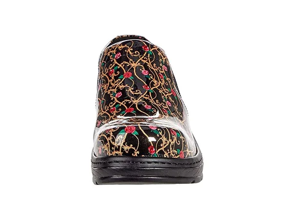 Klogs Footwear Naples Women's Clog Shoes Rose Glamour Patent : 8 W (E)