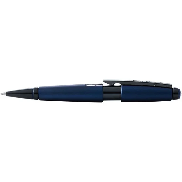 Cross Edge Rollerball Pen - Matte Blue Lacquer