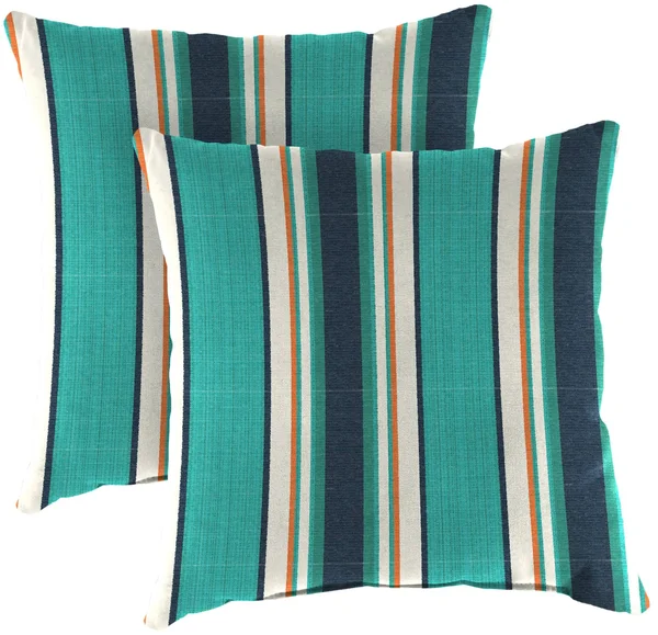 Jordan Manufacturing 9950PK2-3568L Token Surfside Pillow 18-in - Outdoor Pillows