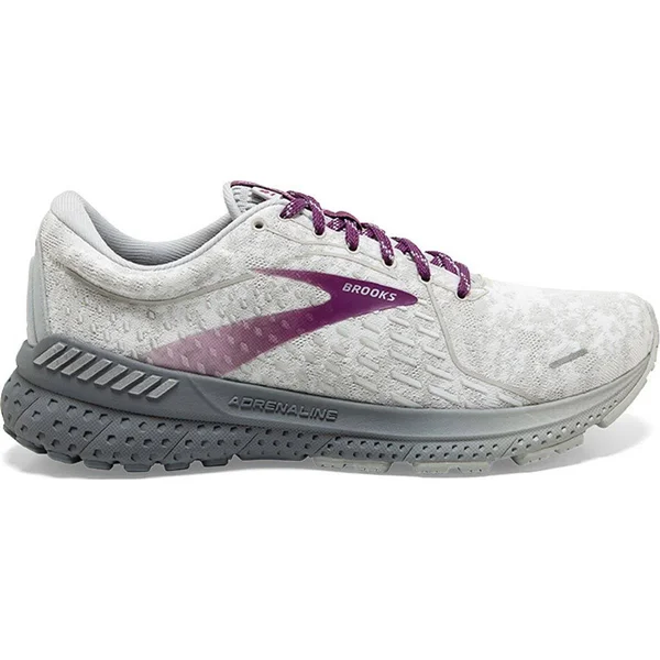 Brooks Adrenaline GTS 21 White/Oyster/Primer Grey 13 B (M)