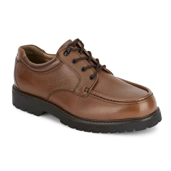 Dockers Glacier Men's Lace Up Moc Toe Shoes - Dark Tan, 10.5