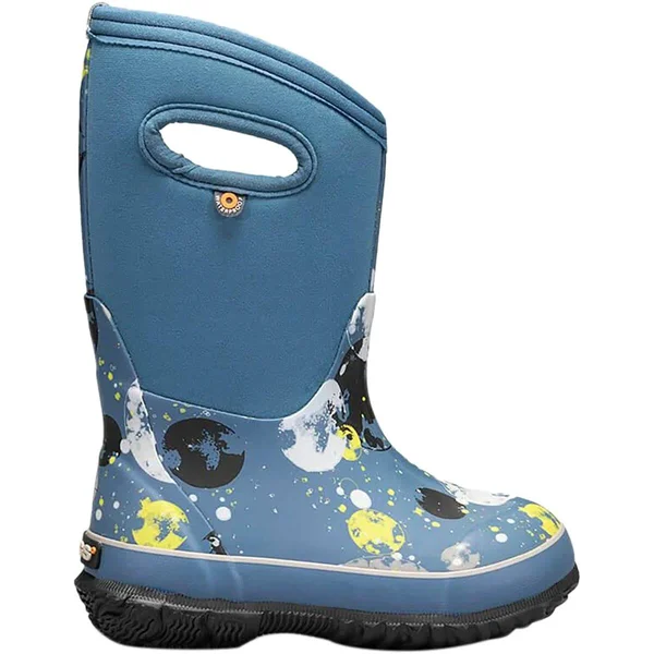 Bogs Classic Moons Boot - Kids& Dark Blue Multi - 2.0