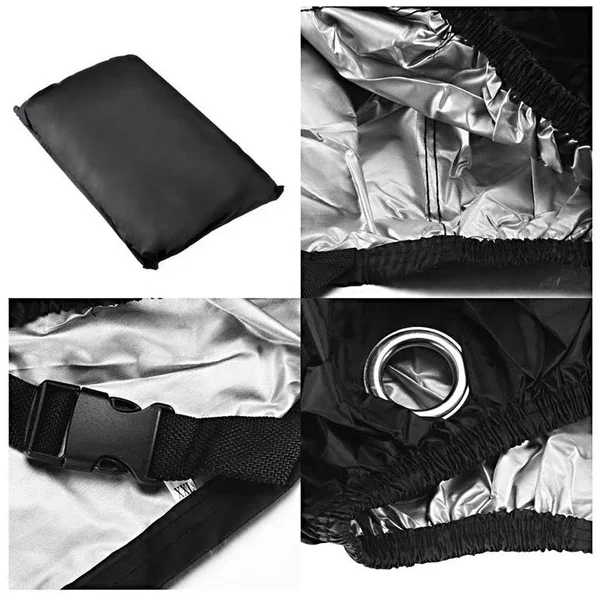 Cover Yamaha XV 950 R - Racer XVS 650 Drag Star Outdoor Tarpaulin Craftride XXL in Black, 245 x 105 x 125 cm