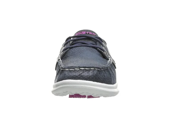 Skechers Women's Go Step Shore Boat Shoe, Size: 5.5 M, Blue/White