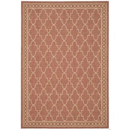 Herefordshire Rust/Sand Indoor/Outdoor Area Rug Winston Porter Rug Size: Rectangle 2&7x22 x 5&