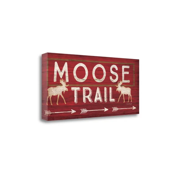 13x22 x 29x22 Moose Trail by Jennifer Pugh Fine Art Giclee Print