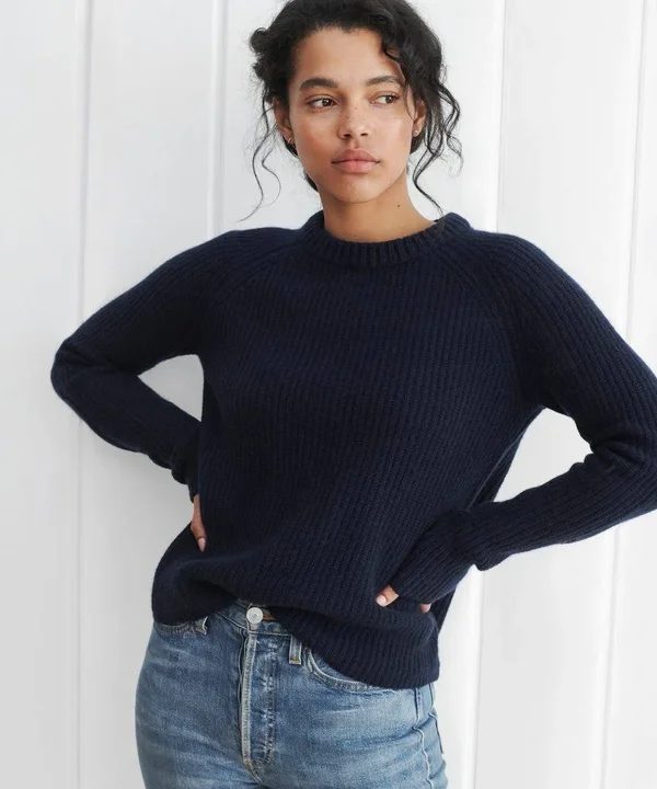 Jenni Kayne Cashmere Fisherman Sweater