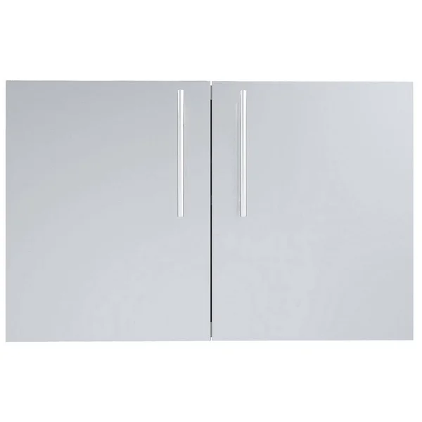 Designer Series, Raised Style - 36x22 Double Door with Shelves