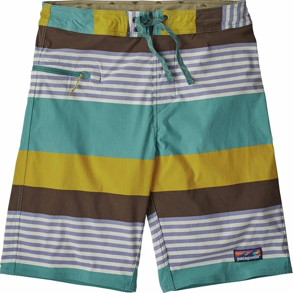 Patagonia Stretch Wavefarer 21in Board Short - Men's Fitz Stripe/Dam Blue - 34