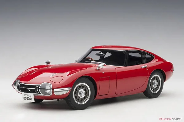 Toyota 2000GT Coupe Red 1/18 Model Car by AUTOart