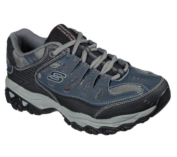 Skechers Men's After Burn - Memory Fit Sneakers - Navy, 10.5