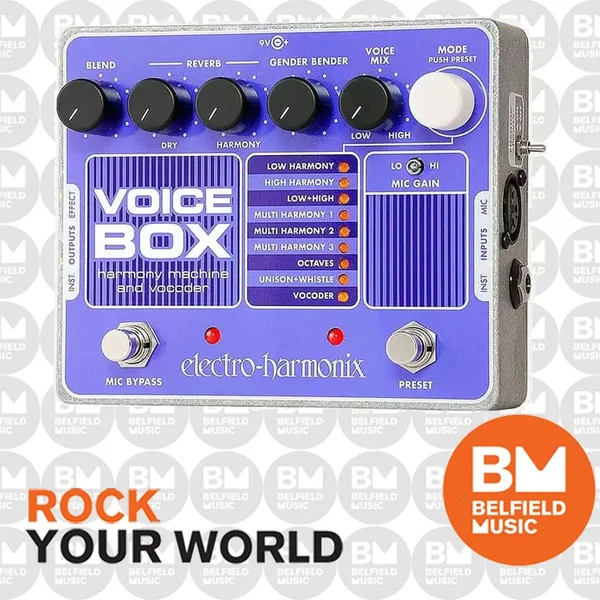 Electro Harmonix Voice Box Vocal Harmony Machine - Vocoder Pedal