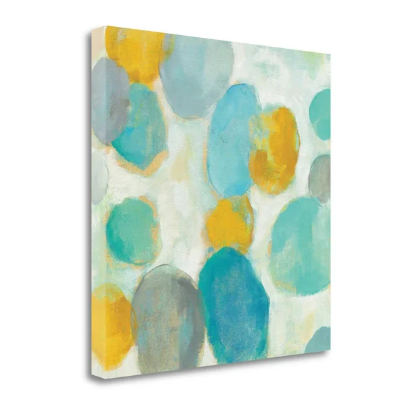 Tangletown Fine Art Painted Pebbles III by Silvia Vassileva