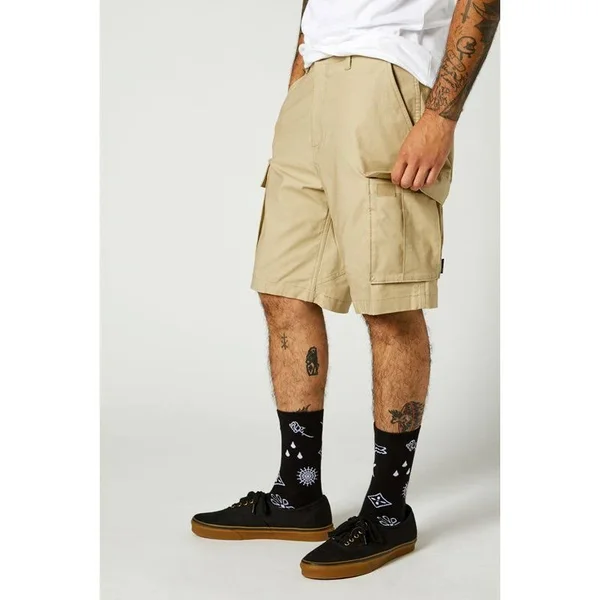 Fox Slambozo Short 2.0 in Tan Size 28