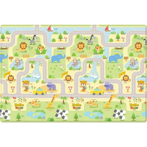 Parklon Baby Soft Play Mat (Hello Bear Smiletown - Large)