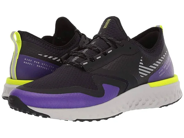 Nike Odyssey React 2 Shield Men's Running Shoes Black/Metallic : 6 D