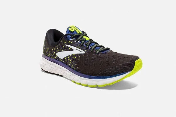 Men's Brooks Glycerin 17 Running Shoe - Size: 10.5, Grey/Navy/White