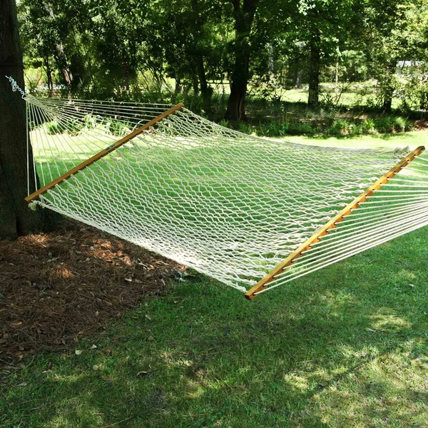 Pawleys Island Hammocks Large DuraCord Rope Hammock, Oatmeal (13DCOT)