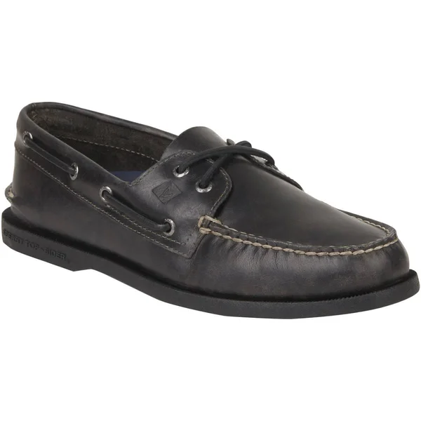 Sperry Men's Authentic Original 2-Eye Orleans Boat Shoe - Black