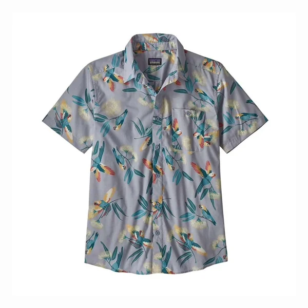 Patagonia Men's Go to Shirt Parrots Ghost Purple, S
