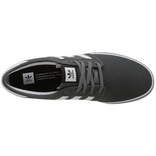 Adidas Seeley Skate Shoe - Men's /White/Black - 9.5