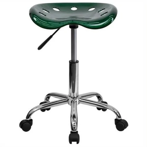 Scranton & Co Adjustable Bar Stool in Green - SC-454701